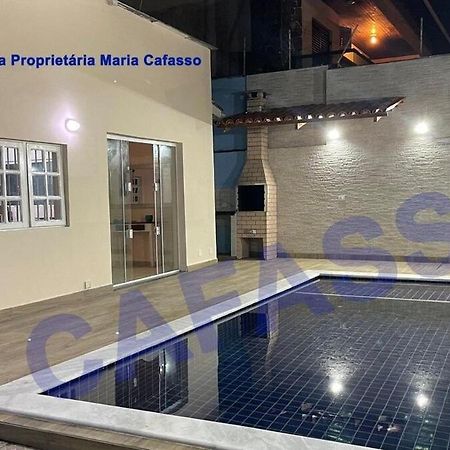 과루자 Casa Pe Na Areia Com Piscina A 10Mts Enseada 빌라 외부 사진