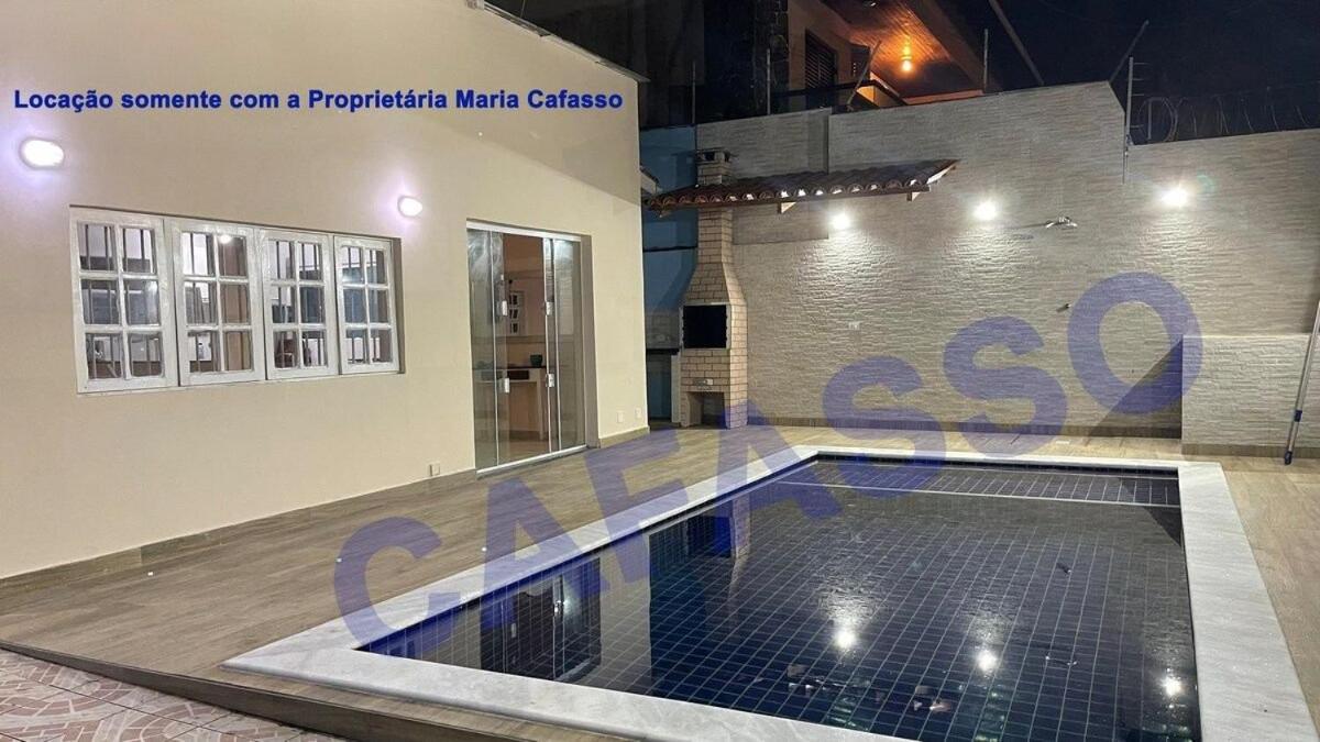과루자 Casa Pe Na Areia Com Piscina A 10Mts Enseada 빌라 외부 사진